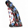 TODO NEGRO - DILDO DE FISTING NEGRO REALISTA DE 29 CM