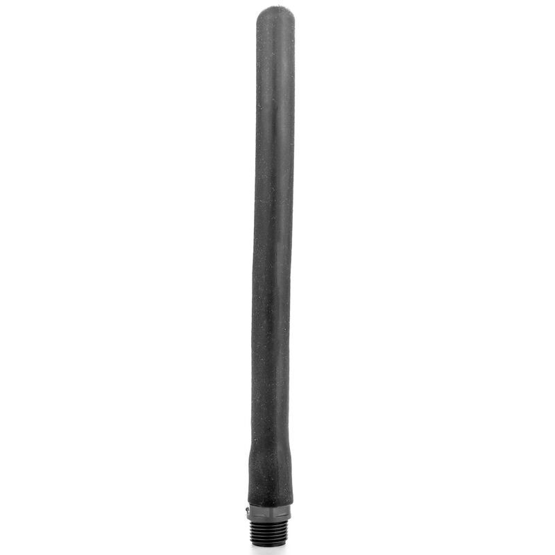 ALL BLACK - DUCHA ANAL DE SILICONA 27 CM