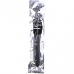 ALL BLACK DUCHA ANAL SILICONA 27CM