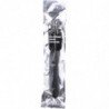 ALL BLACK DUCHA ANAL SILICONA 27CM
