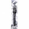 ALL BLACK - DUCHA ANAL DE SILICONA 27 CM