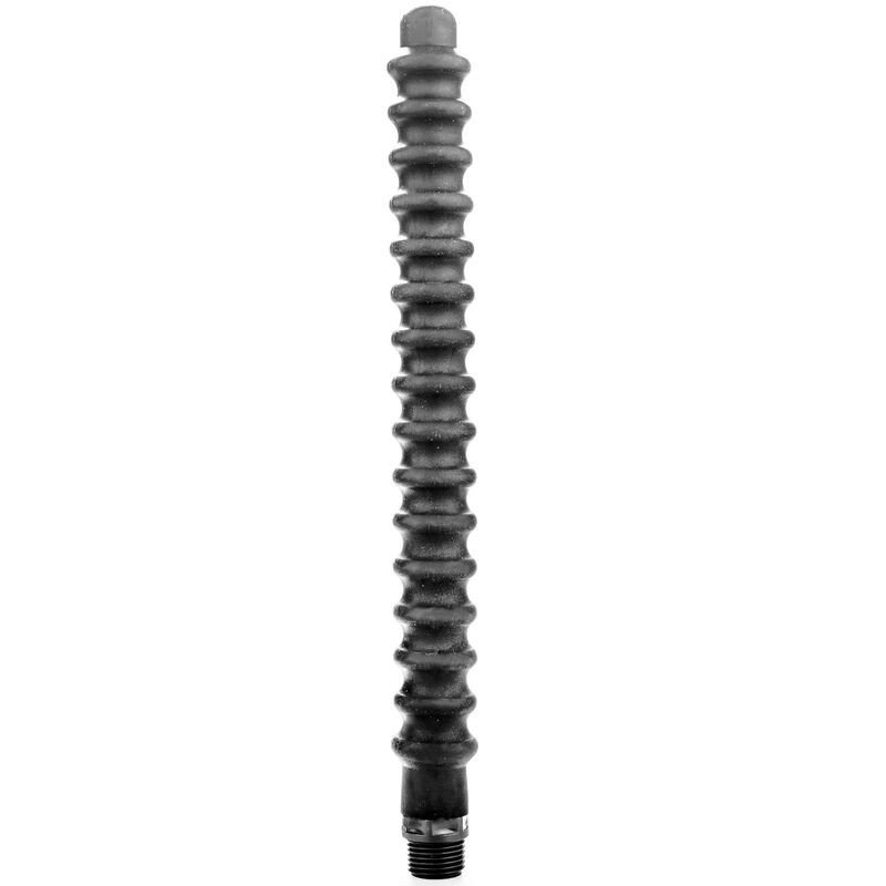 TODO NEGRO - MEGA DUCHA ANAL DE SILICONA 28,5 CM