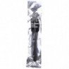 TODO NEGRO - MEGA DUCHA ANAL DE SILICONA 28,5 CM