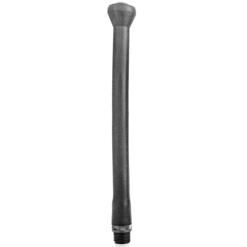 TOTALMENTE NEGRO - TAPÓN DE SILICONA PARA SISTEMA ANAL DE DUCHA 27 CM