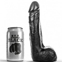 ALL BLACK DILDO REALISTICO...