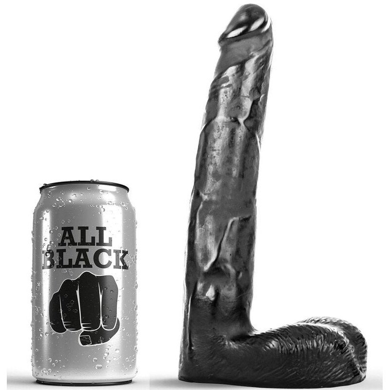 TODO NEGRO - DILDO REALISTA DE 21 CM