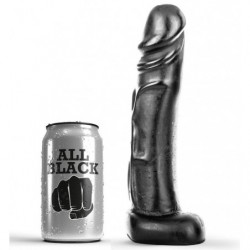 ALL BLACK - DILDO DE 22 CM
