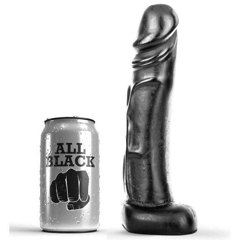 TODO NEGRO - DILDO DE 22 CM