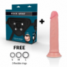ROCKARMY - ARNÉS + DILDO DE SILICONA LÍQUIDA PREMIUM AVENGER 19 CM -O- 3.98 CM