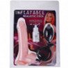 BAILE - DILDO REALISTA INFLABLE II CON VENTOSA DE 15 CM