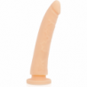 DELTA CLUB - JUGUETES ARNÉS + DONG CARNE DE SILICONA 23 CM -O- 4.5 CM