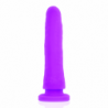 DELTA CLUB - JUGUETES ARNES + DONG SILICONA MORADA 20 CM -O- 4 CM