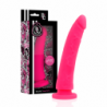 DELTA CLUB - JUGUETE ARNÉS + DONG SILICONA ROSA 17 CM -O- 3 CM