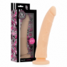 DELTA CLUB - JUGUETES ARNÉS + DONG CARNE DE SILICONA 17 CM -O- 3 CM
