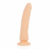 DELTA CLUB - JUGUETES ARNÉS + DONG CARNE DE SILICONA 17 CM -O- 3 CM
