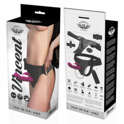 ARNÉS DE ATRACCIÓN - VIBRADOR RNES RABBIT VINCENT 15 CM -O- 4 CM