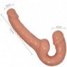 BAILE - DILDO ULTRA APASIONADO CON ARNÉS SIN SOPORTE