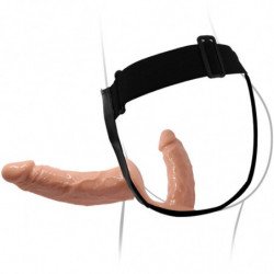 BAILE - DILDOS DOBLES ULTRA APASIONADOS CON ARNÉS