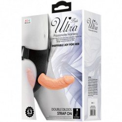 BAILE - DILDOS DOBLES ULTRA APASIONADOS CON ARNÉS