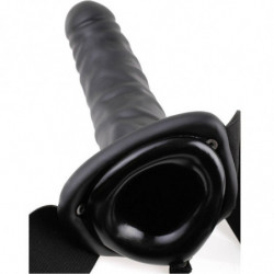 FETISH FANTASY SERIE - 19 CM, CORREA HUECO NEGRA