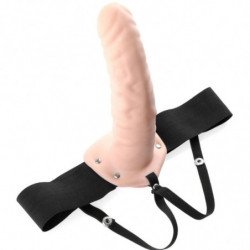 SERIE FETISH FANTASY - 19 CM, CORREA HUECO NATURAL