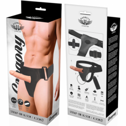 ARNÉS DE ATRACCIÓN - GREGORY HOLLOW RNES CON VIBRADOR 16,5 CM -O- 4,3 CM