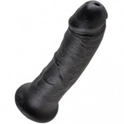 KING COCK - 8 DILDOS NEGROS 20,3 CM
