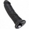 KING COCK - 8 DILDOS NEGROS 20,3 CM
