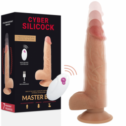 CYBER SILICOCK - CONTROL REMOTO REALISTIC MASTER BEN 23,88 CM -O- 4,3 CM