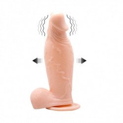 BAILE - DILDO VIBRATORIO E INFLABLE REALISTA