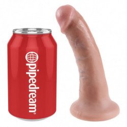 KING COCK - 6 DILDOS DE CARNE DE 15,2 CM