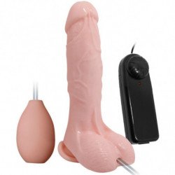 BAILE - PENE CON FUNCIÓN DE VIBRACIÓN Y EYACULACIÓN MEDIANTE PULVERIZACIÓN DE AGUA