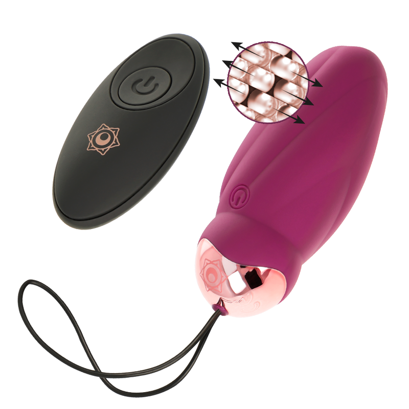 RITHUAL - HUEVO SITA CONTROL REMOTO ROTACIÓN DE CUENTAS + VIBRACIÓN
