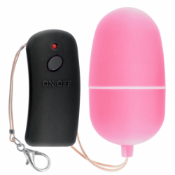 ONLINE - HUEVO VIBRADOR ROSA CON CONTROL REMOTO