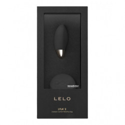 LELO - LYLA 2 EDICIÓN DISEÑO INSIGNIA HUEVO MASAJEADOR NEGRO