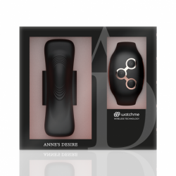 ANNE'S DESIRE - TECNOLOGÍA DE PLACER CON BRAGUITAS A WATCHME NEGRO/DORADO