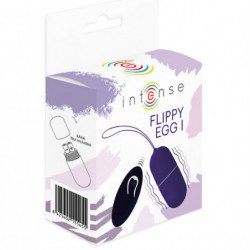INTENSO - HUEVO VIBRATORIO FLIPPY I CON CONTROL REMOTO MORADO