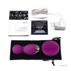 LELO - INSIGNIA DE BOLAS DE HULA MORADAS