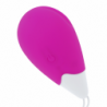 OHMAMA - HUEVO VIBRADOR TEXTURIZADO, 10 MODOS, MORADO Y BLANCO