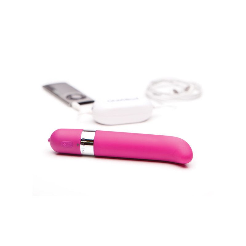 OHMIBOD - VIBRADOR ESTIMULADOR DEL PUNTO G ROSA DE ESTILO LIBRE