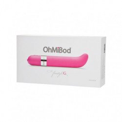 OHMIBOD - VIBRADOR ESTIMULADOR DEL PUNTO G ROSA DE ESTILO LIBRE