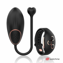 ANNE'S DESIRE - TECNOLOGÍA DE CONTROL REMOTO CON HUEVO WATCHME NEGRO/DORADO