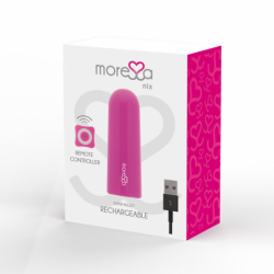 MORESSA - VIBRADOR NIX CON CONTROL REMOTO ROSA