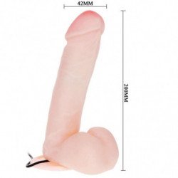 BAILE DILDO REALISTICO CON VIBRACION 20 CM