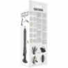 BASECOCK - VIBRADOR REALISTA CON CONTROL REMOTO NEGRO 19,5 CM -O- 4 CM