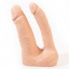 PINK ROOM ARTHUS DILDO DOBLE REALISTICO NATURAL 17CM/15.5CM