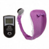 BAILE - TANGA CON VIBRADOR Y CONTROL REMOTO LILA