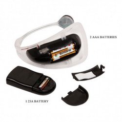 BAILE - TANGA CON VIBRADOR Y CONTROL REMOTO LILA