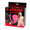 BAILE - TANGA CON VIBRADOR Y CONTROL REMOTO LILA