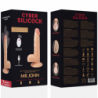 CYBER SILICOCK - CONTROL REMOTO REALISTA MR JOHN 23,88 CM -O- 4,3 CM